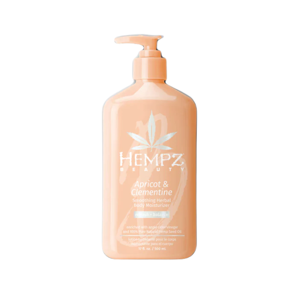 BEAUTY APRICOT & CLEMENTINE MOISTURIZER Разглаживающее увлажняющее молочко для тела HEMPZ с абрикосом и клементином Hempz